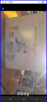 CasaBrews 3700 Essential Espresso Machine 20Bar, Stainless Steel & Accessories