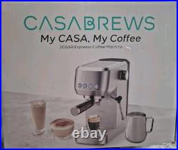 Casabrews Professional Barista Coffee Machine Espresso/Latte, 20 Bar PSI