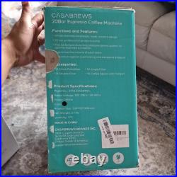 Casabrews Professional Barista Coffee Machine Espresso/Latte, 20 Bar PSI