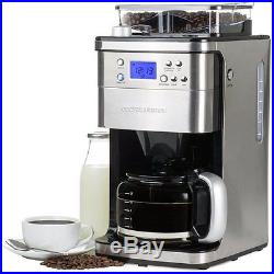 Coffee Machine Espresso Grinder Maker Bean To Cup Home Office Cups