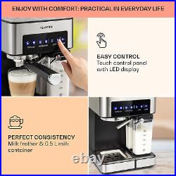 Coffee Machine Espresso Machine Coffee Maker Cappuccino Milk Frother 20 Bar 1.8L