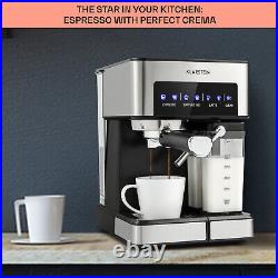 Coffee Machine Espresso Machine Coffee Maker Cappuccino Milk Frother 20 Bar 1.8L