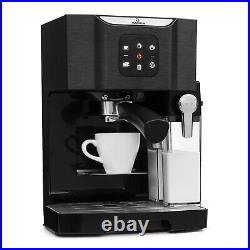 Coffee Machine Espresso Machine Coffee Maker Electric Cappuccino Frother Black