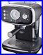 Coffee Machine Espresso Maker Caffe Barista Pro 15-Bar Pump Frothing Wand