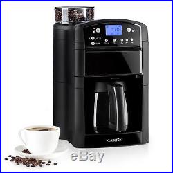 Coffee Machine Grinder Commercial Electric Espresso 10 Cups Timer Thermo Filter