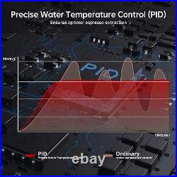 Coffee Machine with Milk Frother ALL-in-One Espresso Machine with Grinder Latte Coffee Machine with Milk Frother ALL-in-One Espresso Machine with Grinder Latte