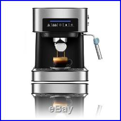 Coffee Maker Express Espresso Machine Latte Cappuccino Stainless Steel 220V