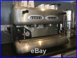 Commercial 2 group espresso coffee machine La San Marco 85 Sprint E