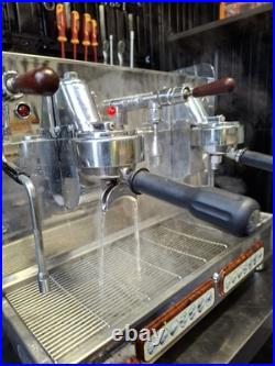 Commercial Coffee Espresso Machine ELECKTRA COMPACT 2 GRP FULL WORKING
