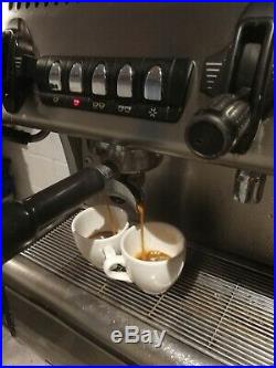 Commercial Coffee Espresso Machine FULL SERVCED La Spaziale Compact 2 Grp