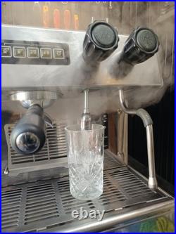Commercial Coffee Espresso Machine Fiamma 2 Grp Tall FULL WORKING