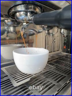 Commercial Coffee Espresso Machine Fiamma 2 Grp Tall FULL WORKING