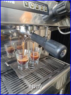 Commercial Coffee Espresso Machine Fiamma 2 Grp Tall FULL WORKING