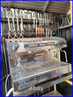 Commercial Coffee Espresso Machine Fiamma 2 Grp Tall FULL WORKING