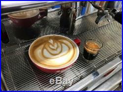 Commercial Dual Fuel 2 Group Espresso Coffee Machine Gas Lpg Fatastic Condition