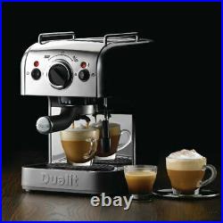 Commercial Dualit 3 in 1 Espressivo Coffee Machine Polished Finish Restaurant