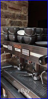Commercial coffee machine 2 group espresso latte gigagia barista cafe catering