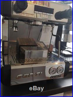 Conti CC100 Commercial Espresso Machine with Duamar coffee grinder/dispenser