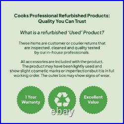 Cooks Professional 20 Bar Espresso Machine Black