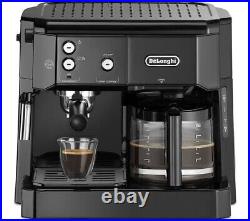 DELONGHI Combi BCO411. B Filter & Pump Coffee Machine Brand New Black