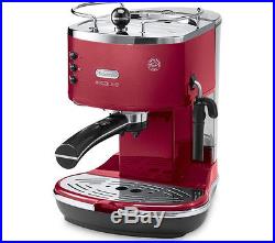DELONGHI Icona Micalite ECOM311. R Espresso Coffee Machine Red