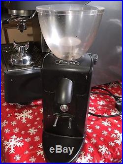 DL256 Grigia Club 1 Group 1.7kW Espresso Coffee Machine And Coffee Grinder