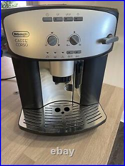 DeLonghi Caffe Corso Esam 2800 Bean to Cup Coffee Machine Works And Descaled