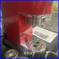 DeLonghi Coffee Machine EC680- Red with Accessories