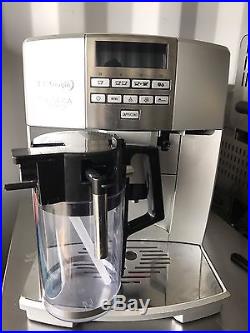 DeLonghi Compact Bean to Cup commercial coffee machine, Espresso Maker. 13amp