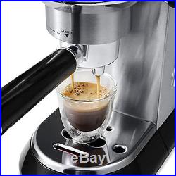 DeLonghi Dedica 15-Bar Pump Espresso Cappuccino Coffee Cafe Latte Machine Frothy