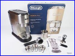 DeLonghi Dedica Arte EC885. M Coffee Machine Espresso Maker 1.1L SILVER