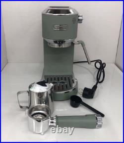 DeLonghi Dedica Duo EC890. GR Espresso Coffee Machine Green