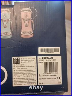 DeLonghi Dedica Duo EC890. GR Espresso Coffee Machine Green