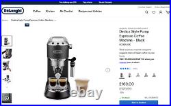 DeLonghi Dedica EC685 Coffee Machine 1350W / 1.1L Black