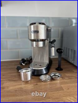 DeLonghi Dedica EC685. M 2 Cup Coffee Machine Silver