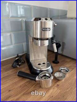 DeLonghi Dedica EC685. M 2 Cup Coffee Machine Silver