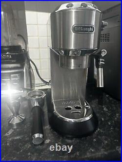 DeLonghi Dedica EC685. M 2 Cup Coffee Machine Silver