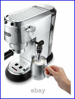 DeLonghi Dedica EC685. M 2 Cup Coffee Machine Silver