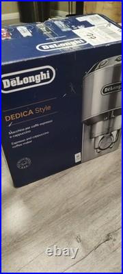 DeLonghi Dedica EC685. M 2 Cup Coffee Machine Silver