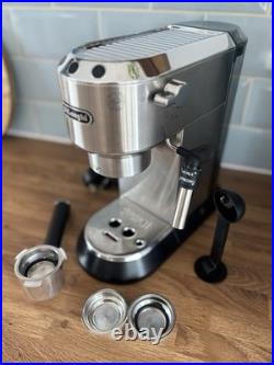 DeLonghi Dedica EC685. M 2 Cup Coffee Machine Silver