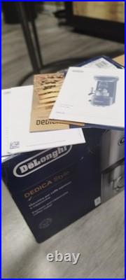 DeLonghi Dedica EC685. M 2 Cup Coffee Machine Silver
