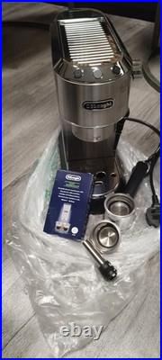 DeLonghi Dedica EC685. M 2 Cup Coffee Machine Silver