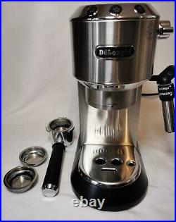 DeLonghi Dedica Style Traditional Pump Espresso Machine Silver 318