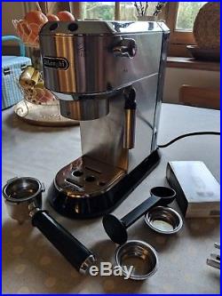 DeLonghi EC680. M Dedica Pump Espresso Coffee Machine, 15 bar