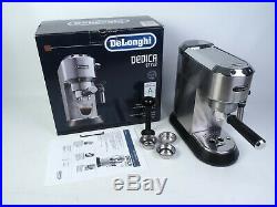 DeLonghi EC685. M Dedica Traditional Pump Espresso Coffee Machine Silver