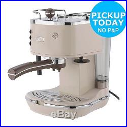 DeLonghi ECOV310BG Vintage Espresso Coffee Machine Cream -From Argos on ebay