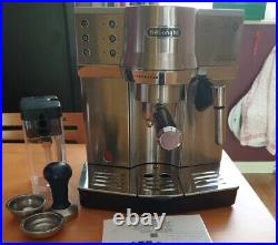 DeLonghi Espresso Machine EC860 with cup warmer and hot milk dispenser