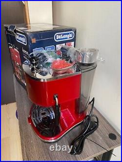 DeLonghi Icona Micalite ECOM311. R Ground & Pod Espresso Coffee Machine Red