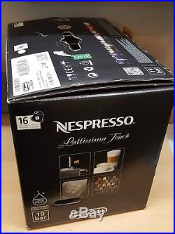 DeLonghi LATTISSIMA TOUCH EN550. S Espresso Machine Silver & Coffee Taster Pack