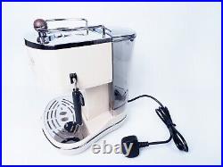 DeLonghi Pump Espresso Coffee Machine Icona Vintage ECOV311BG Cream